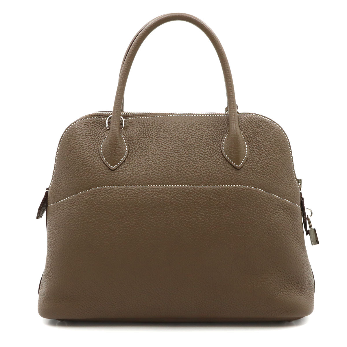 Bolide 31 2way Hand Shoulder Bag Taurillon Clemence Etoupe