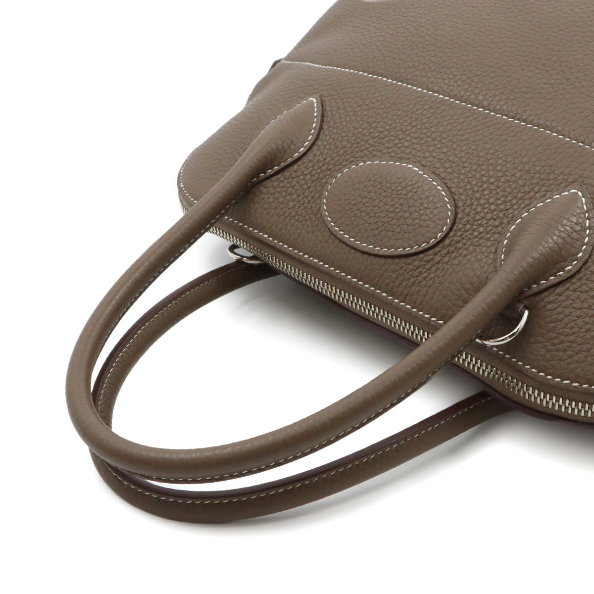 Bolide 31 2way Hand Shoulder Bag Taurillon Clemence Etoupe