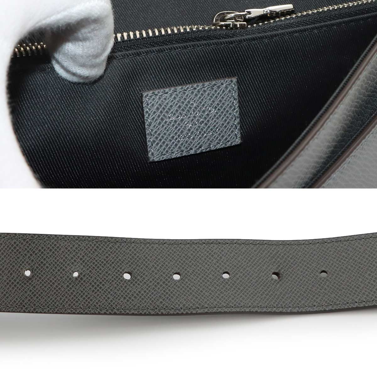 Taiga New Flap Messenger Shoulder Bag M30808 Purse