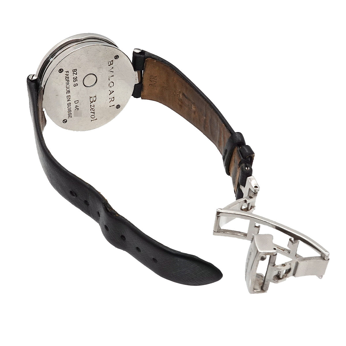 B-ZERO1 Double Heart BZ35S Silver Black Dial Quartz Boys