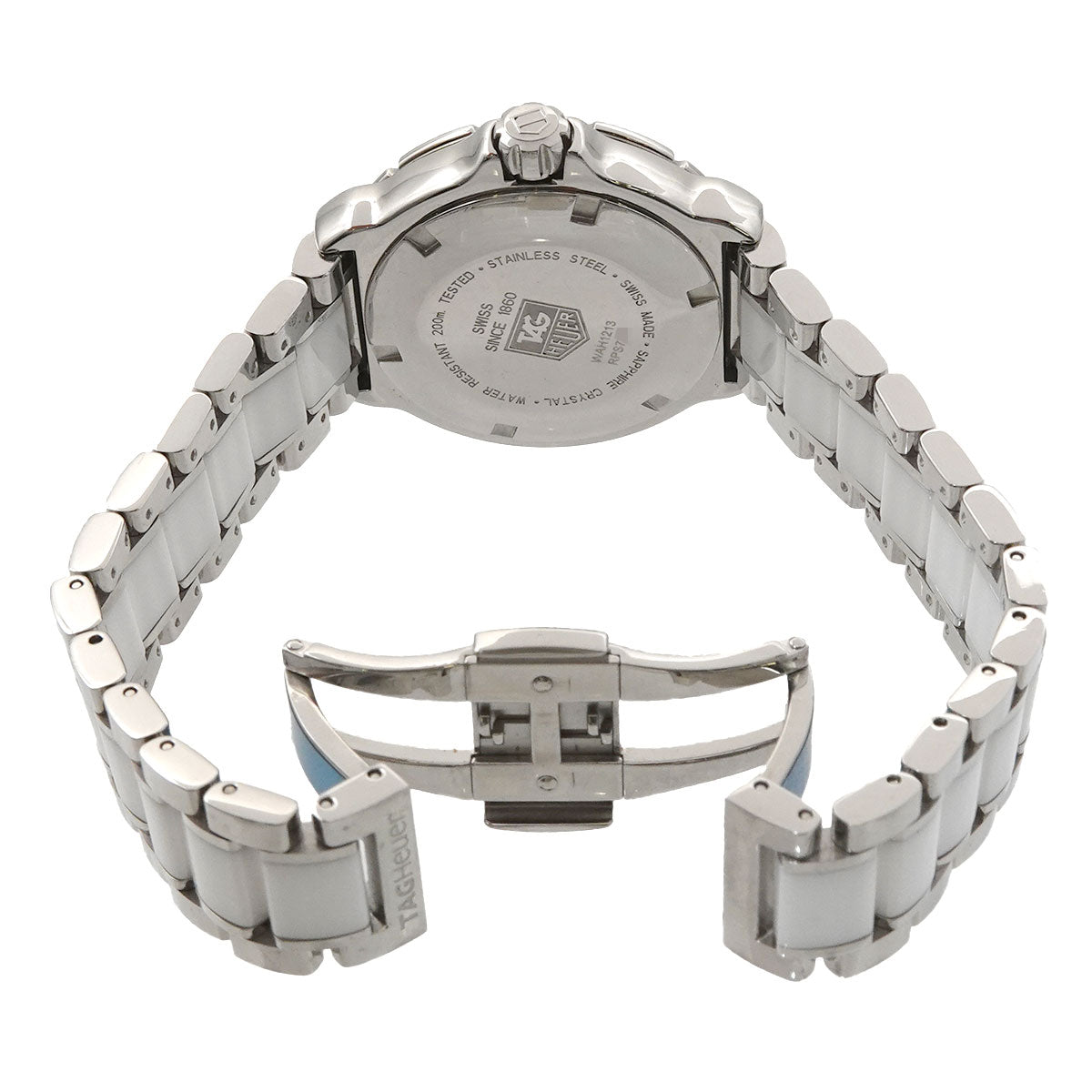 Formula 1 WAH1213 Diamond Bezel Date White Dial Ladies