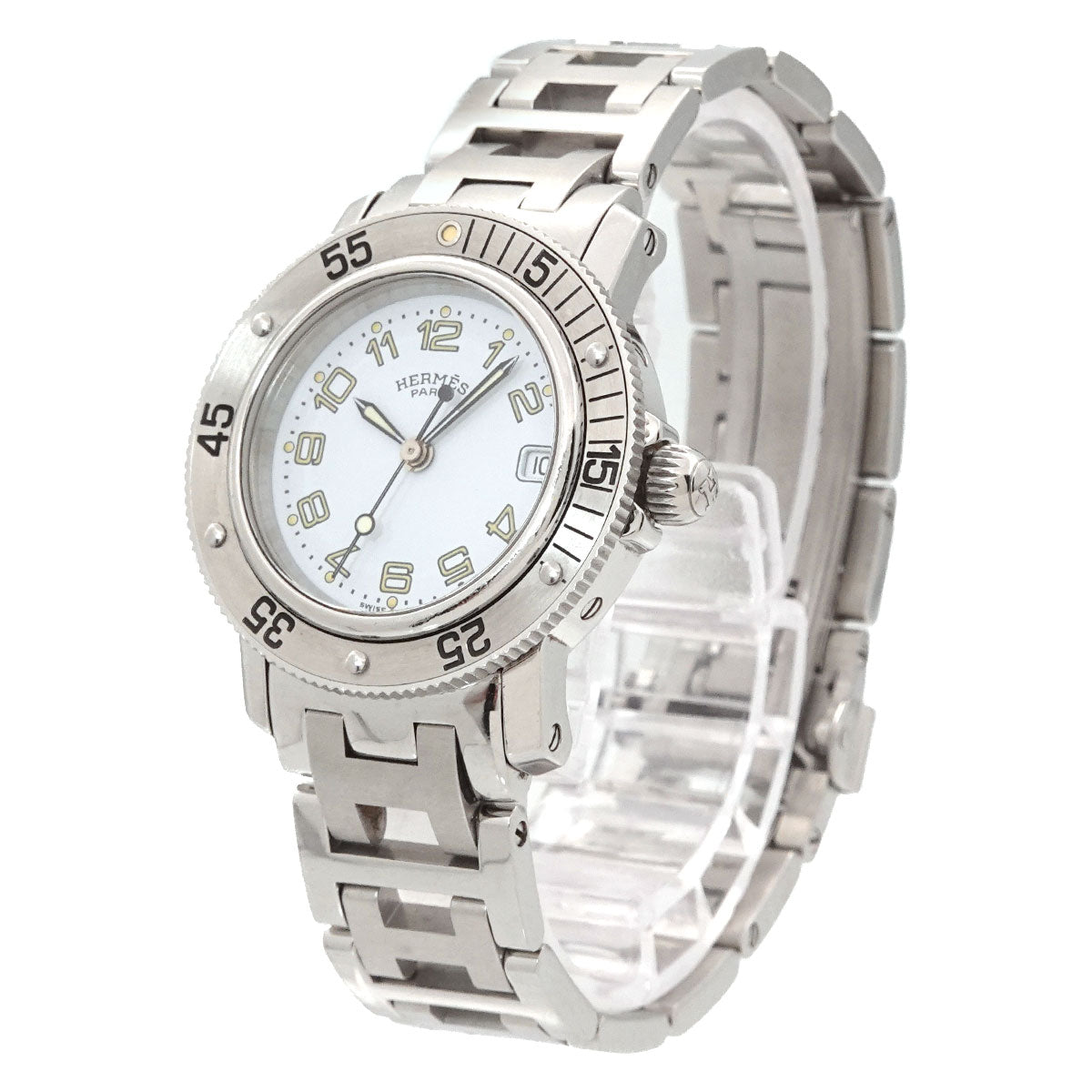 Clipper Diver CL5.210 Quartz White Dial Ladies Watch