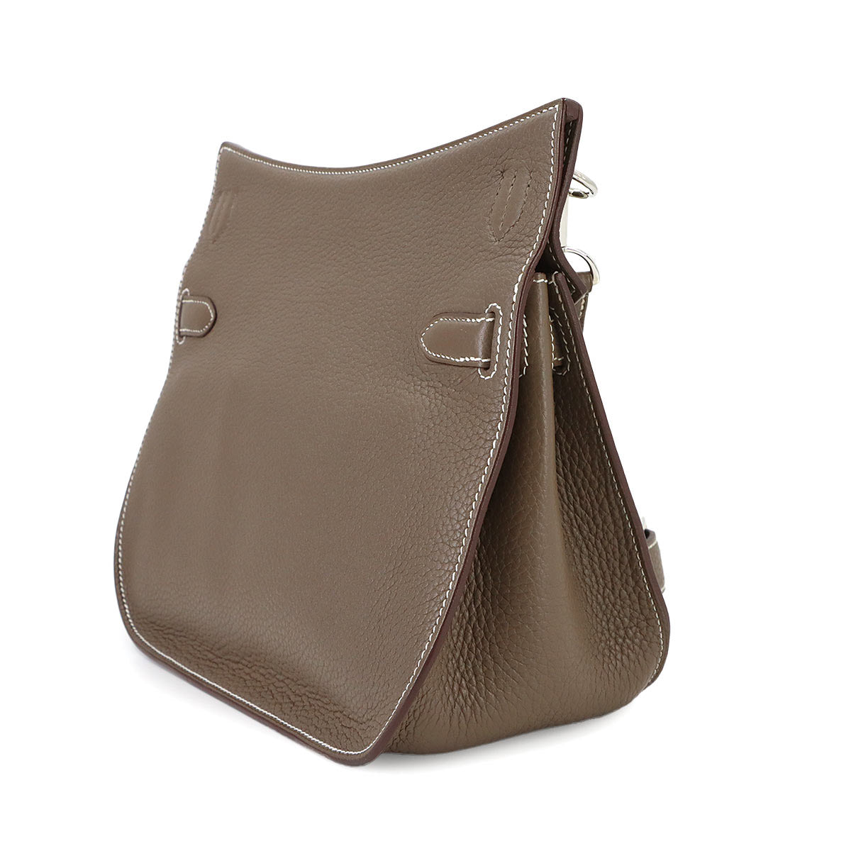 Jypsiere 28 Shoulder Bag Taurillon Clemence Etoupe