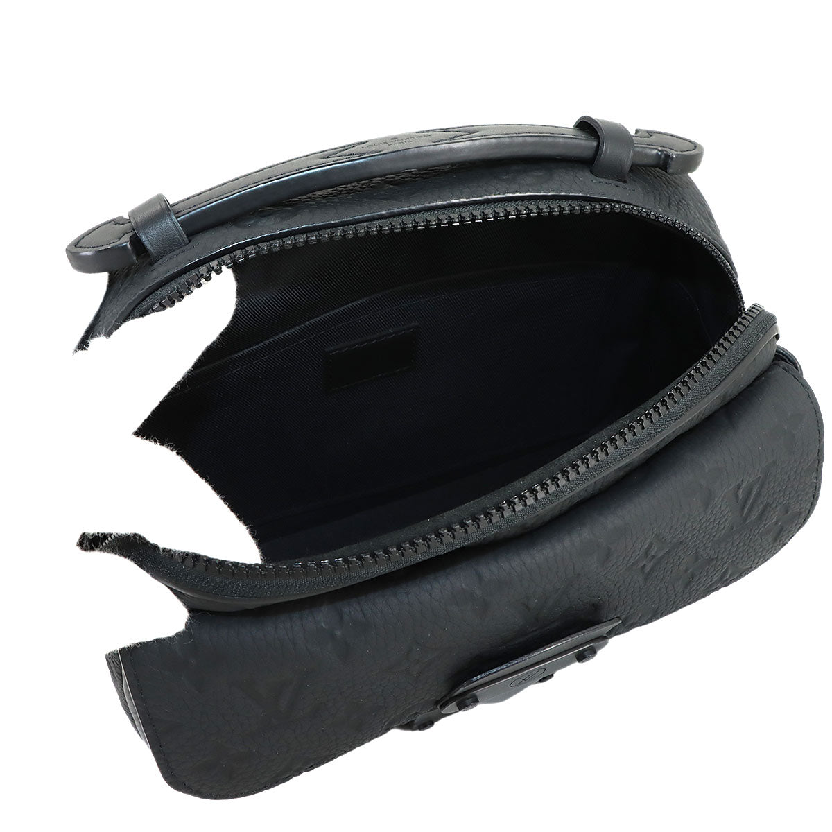 Monogram Taurillon S Lock Messenger Hand Shoulder Bag