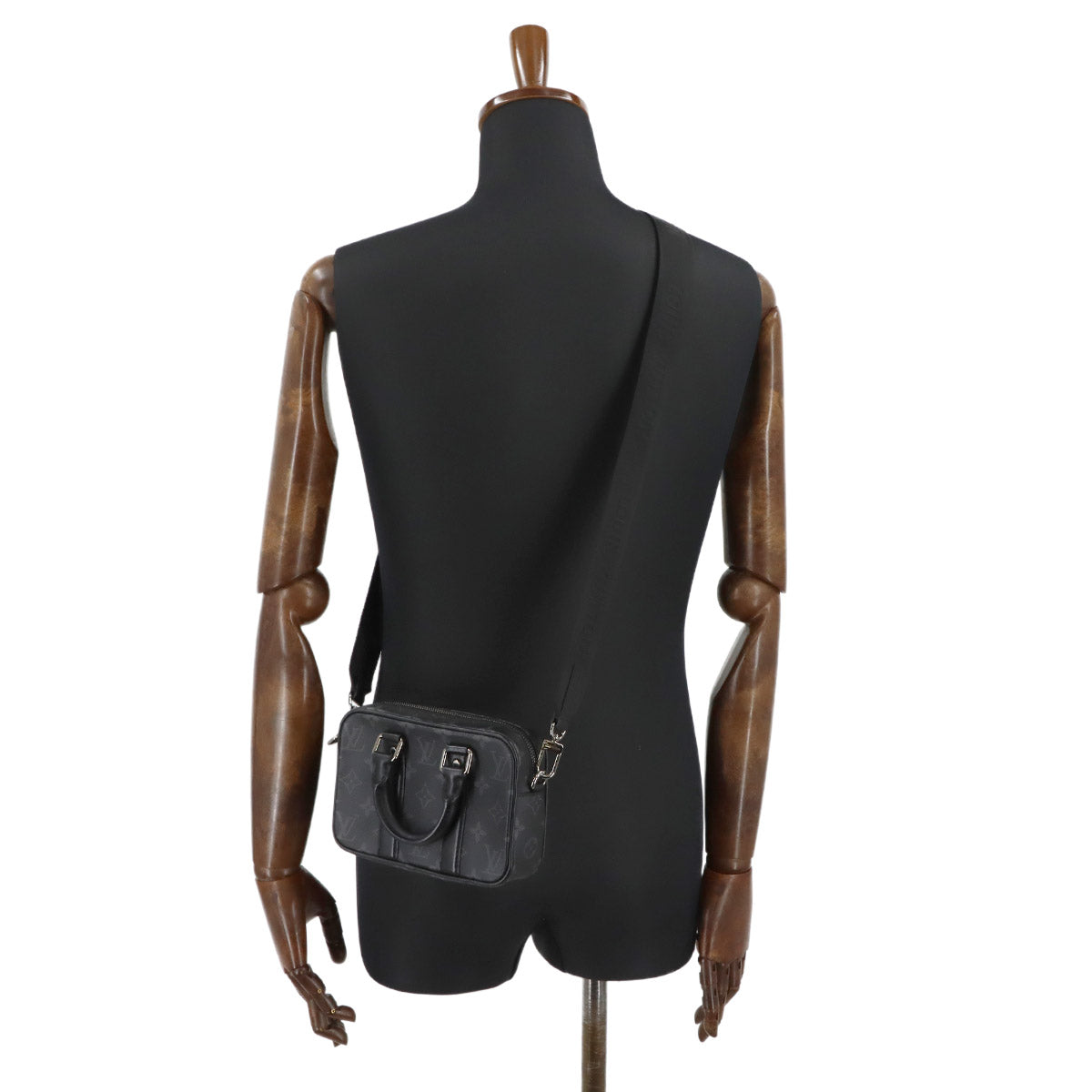 Monogram Eclipse Nano PDV Hand Shoulder Bag M82770