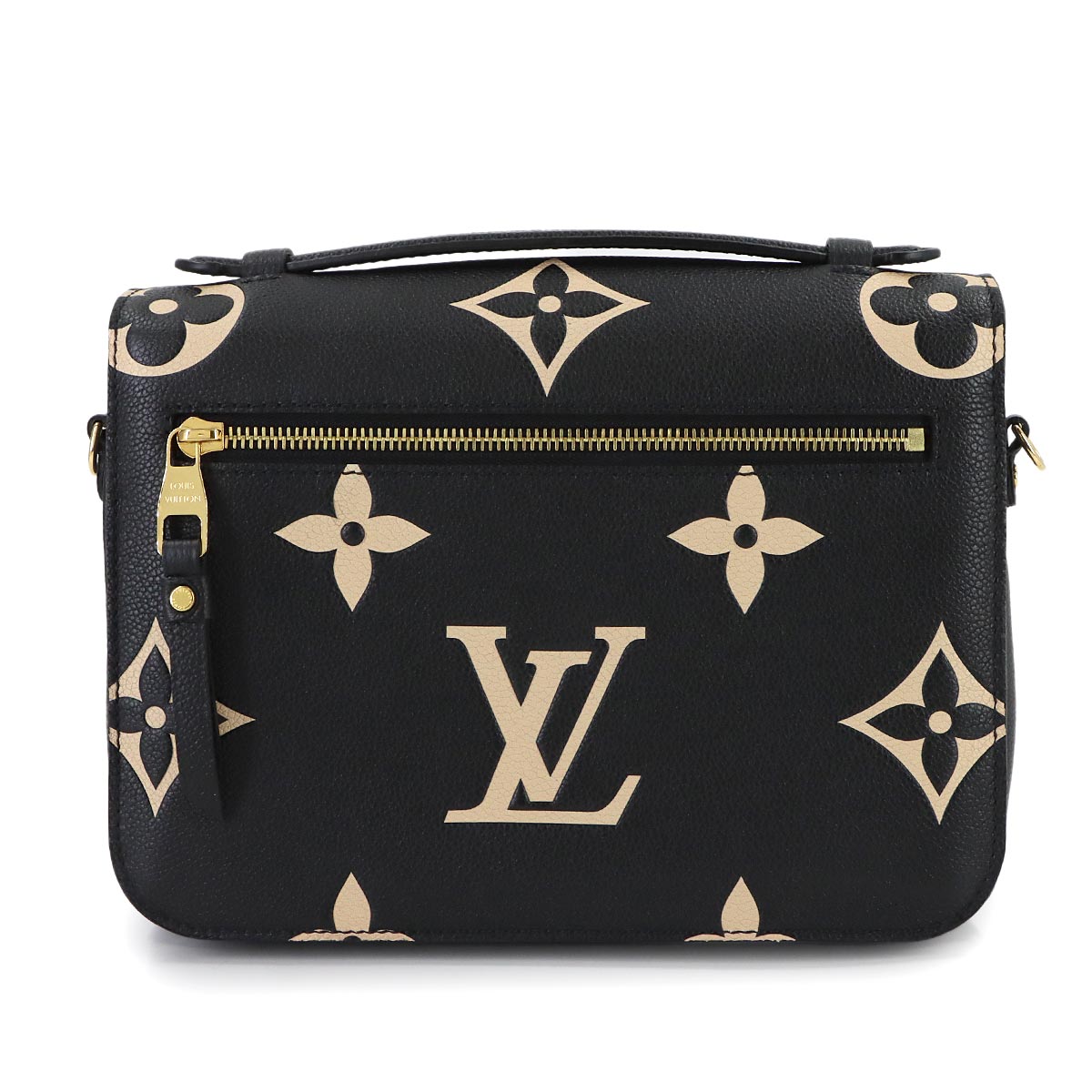 Bicolor Monogram Empreinte Pochette Metis MM Black M45773