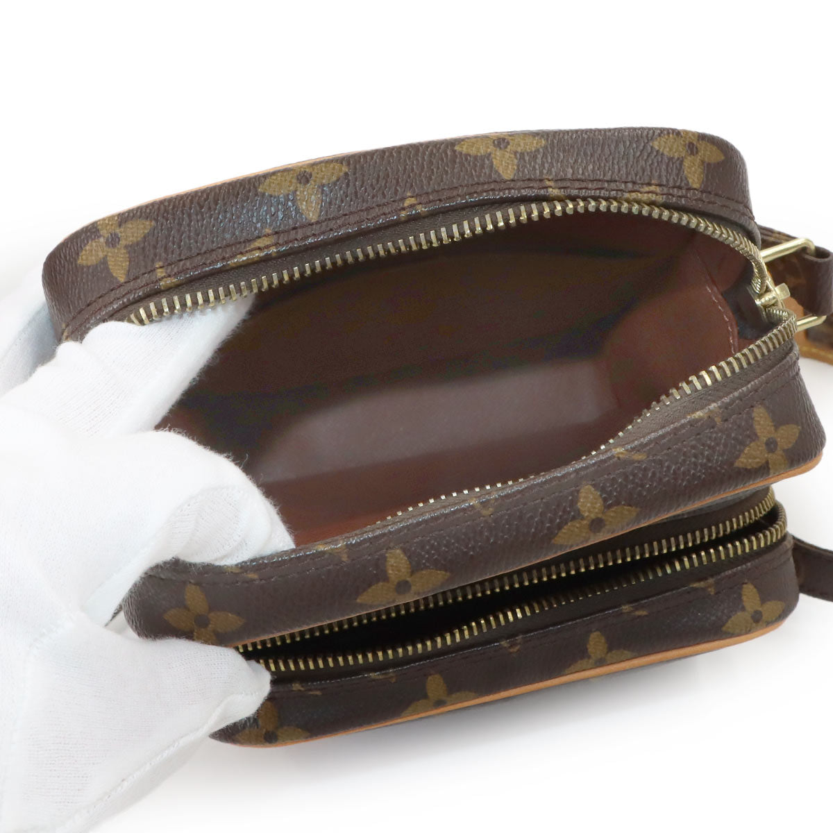 Monogram Amazon Shoulder Bag Brown M45236 Purse