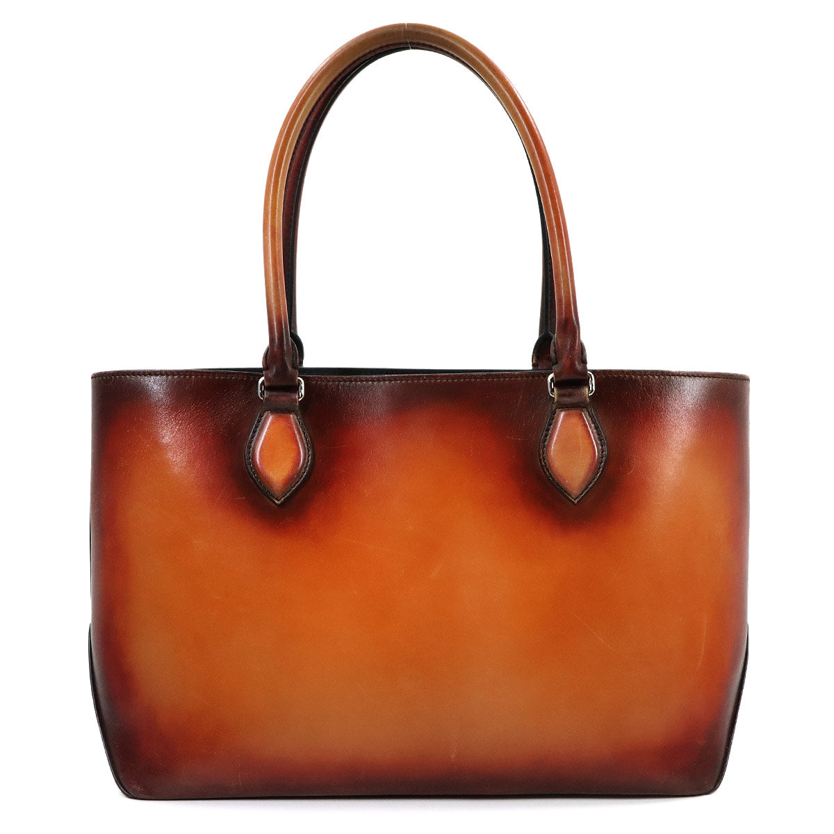 Calligraphy Toujours Tote Bag Venezia Leather Brown Purse