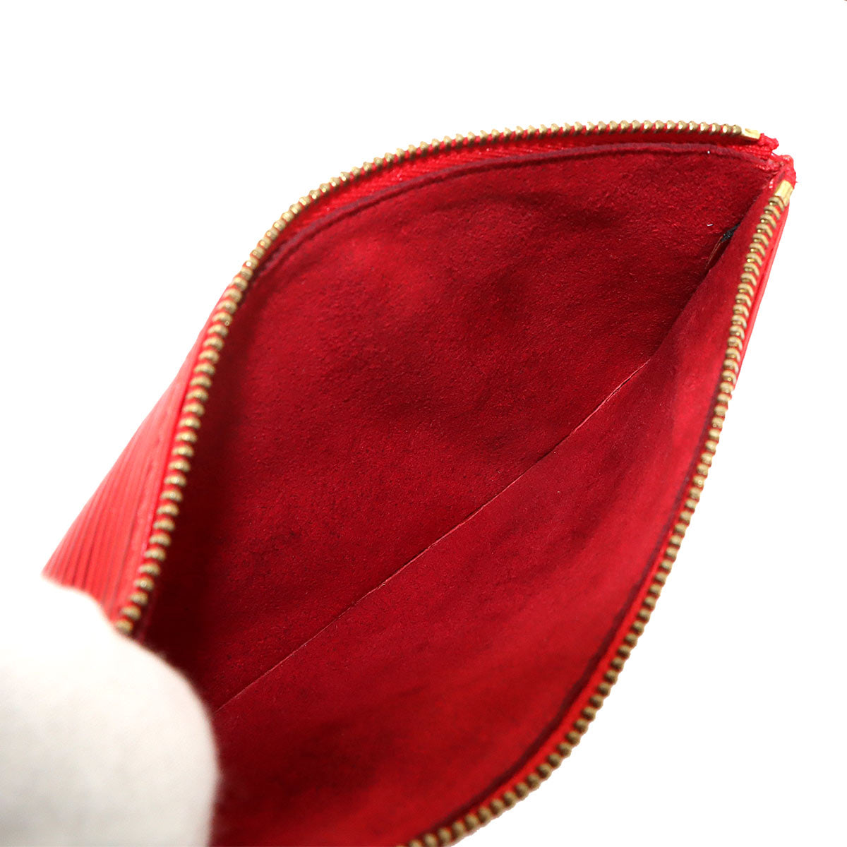 Epi Sac De Paule GM Shoulder Bag Leather Red M80197