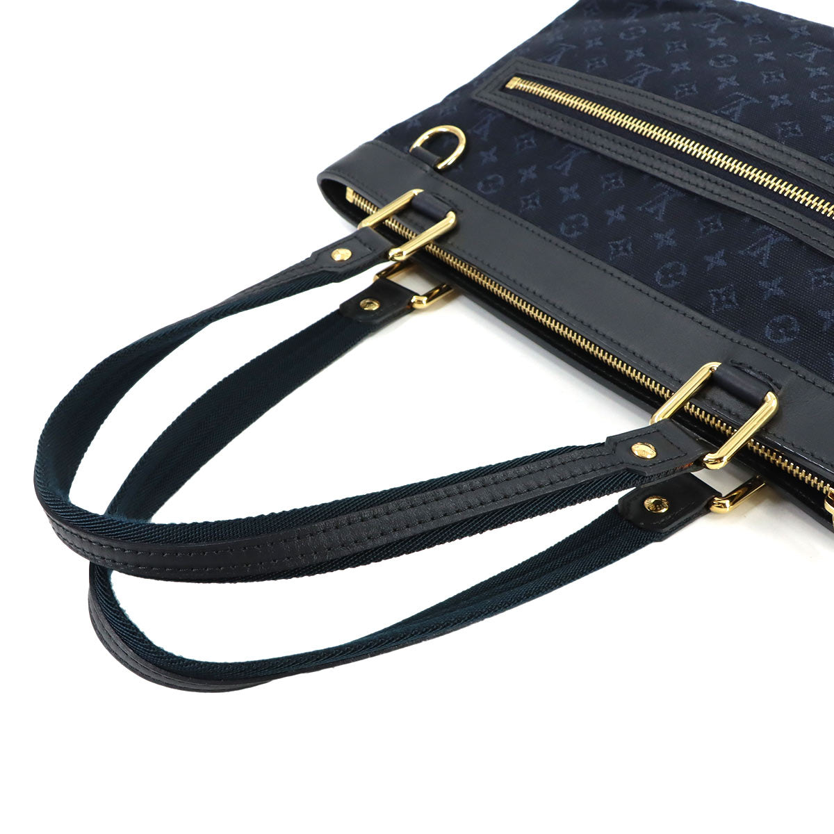Monogram Mini Lucille PM Tote Bag Canvas TST Blue M92680