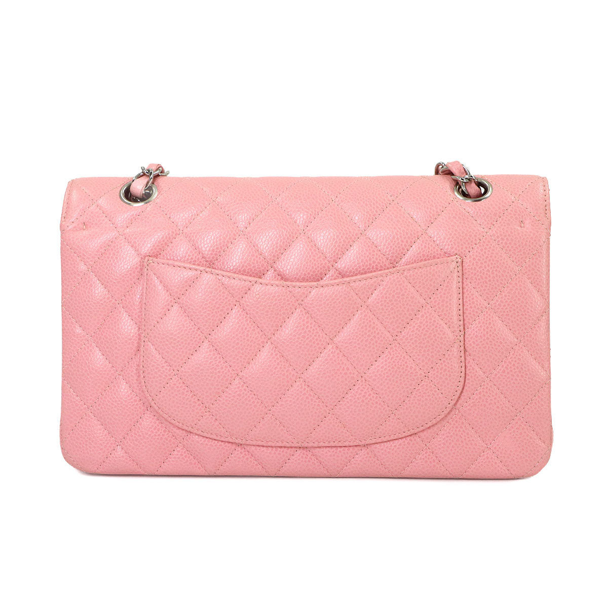 Matelasse 25 Chain Shoulder Bag Leather Pink A01112 Purse
