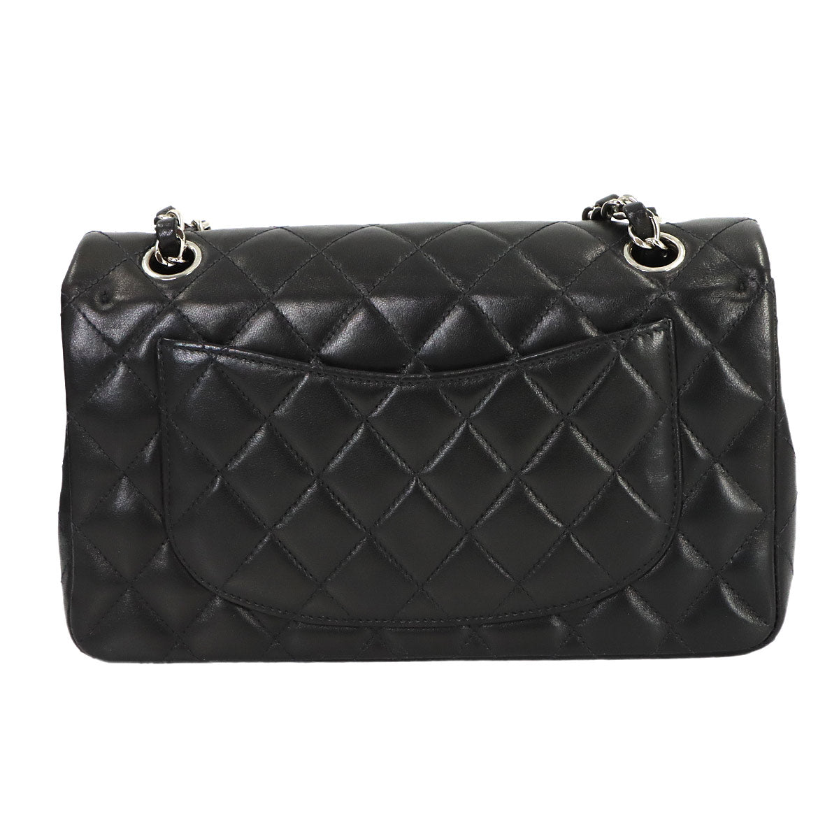 Matelasse 23 Chain Shoulder Bag Leather Black A01113