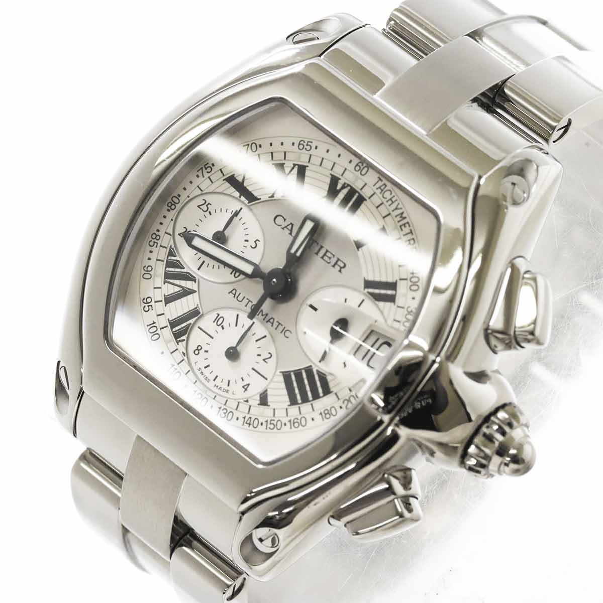 Roadster Chronograph W62006X6 Date Automatic Silver Dial Mens