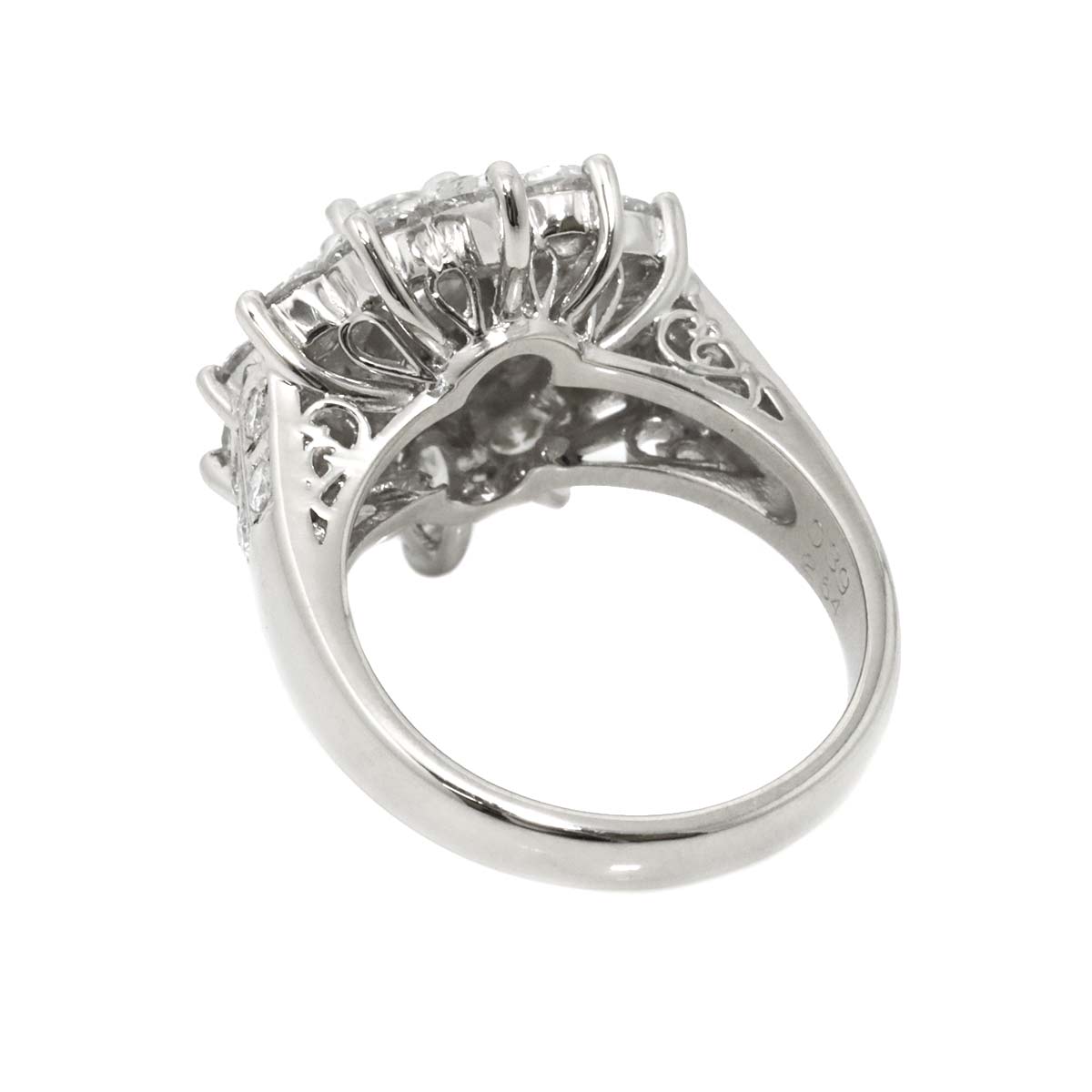 Diamond 0.39ct/2.64ct Ring Pt Platinum size6(US)
