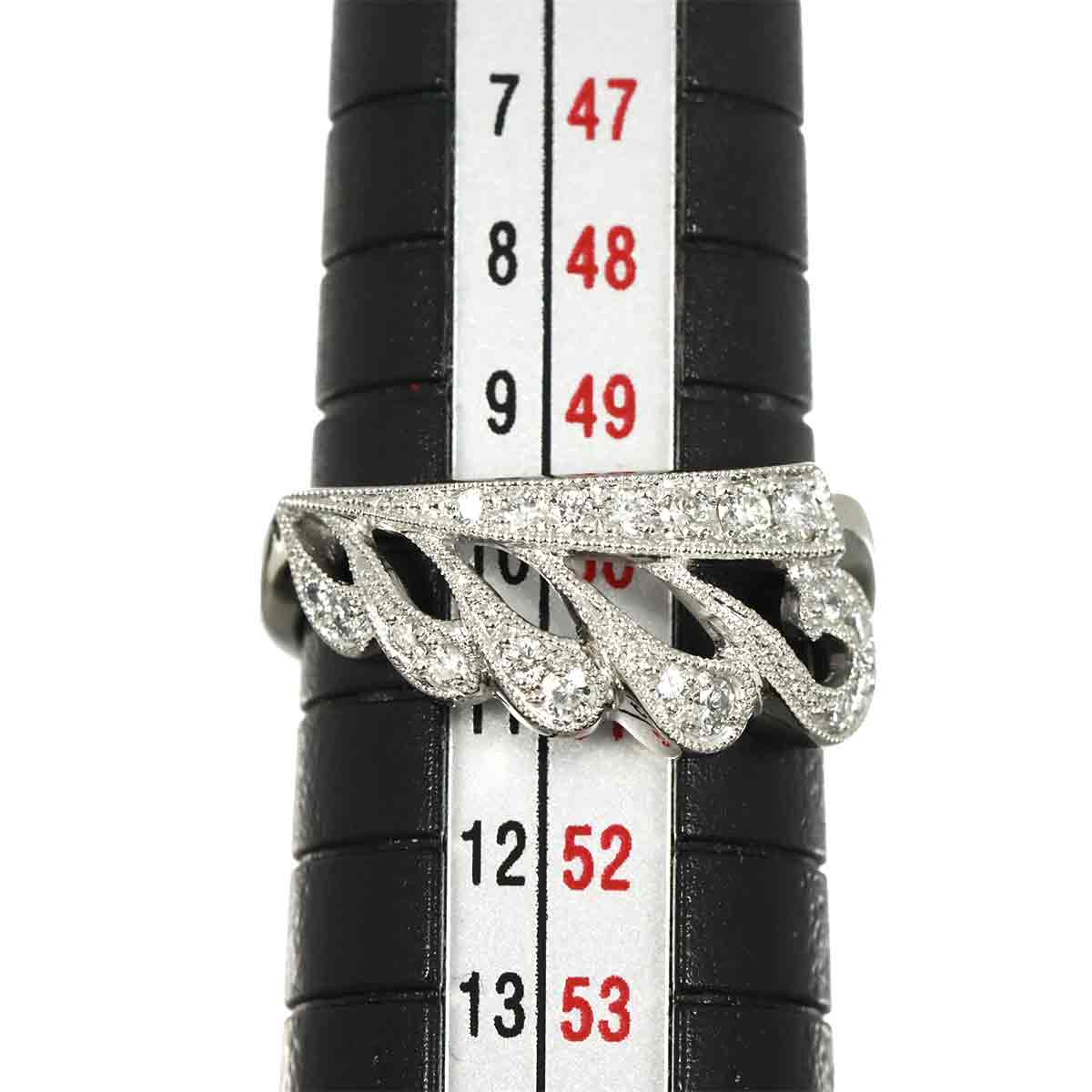 Diamond 0.25ct Ring Pt Platinum size5-5.25(US)