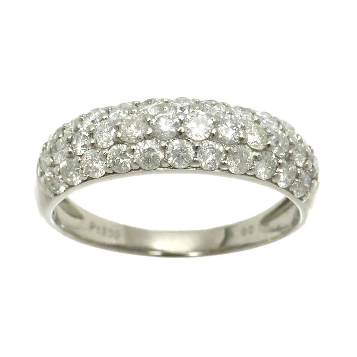 Diamond 1.00ct Ring Pt Platinum size5.5-5.75(US)