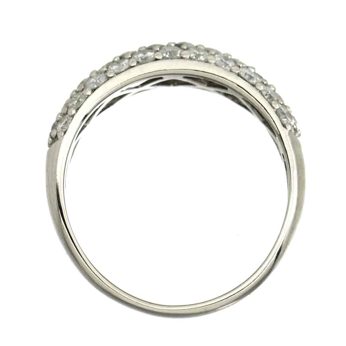 Diamond 1.00ct Ring Pt Platinum size5.5-5.75(US)