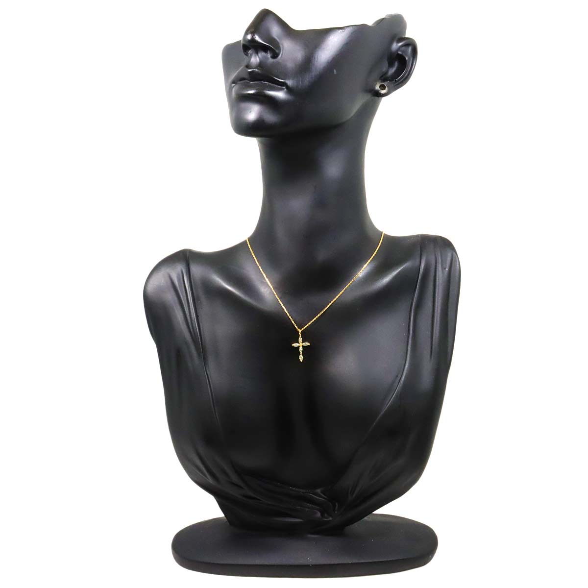 Diamond 0.35ct Necklace 18K YG Yellow Gold 750