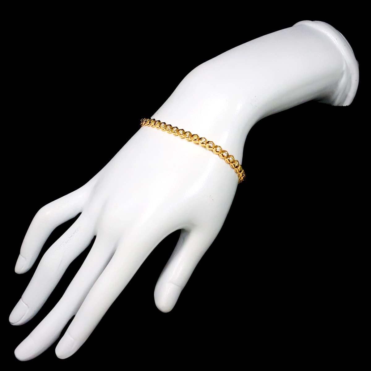 Diamond 1.50ct Bracelet K18 YG Yellow Gold 750
