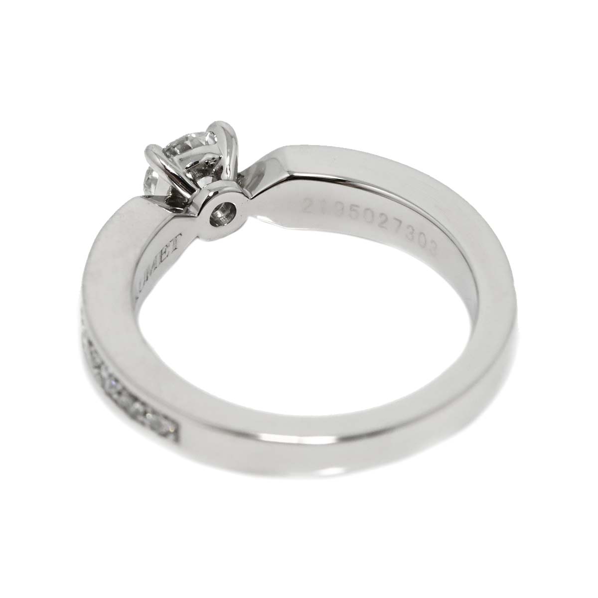 Liens Diamond 0.34ct E/VS1/3EX Ring Pt size4(US)
