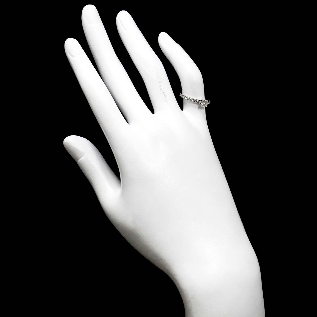 ETINCELLE Half Diamond 0.30ct Ring Pt size47 4(US)