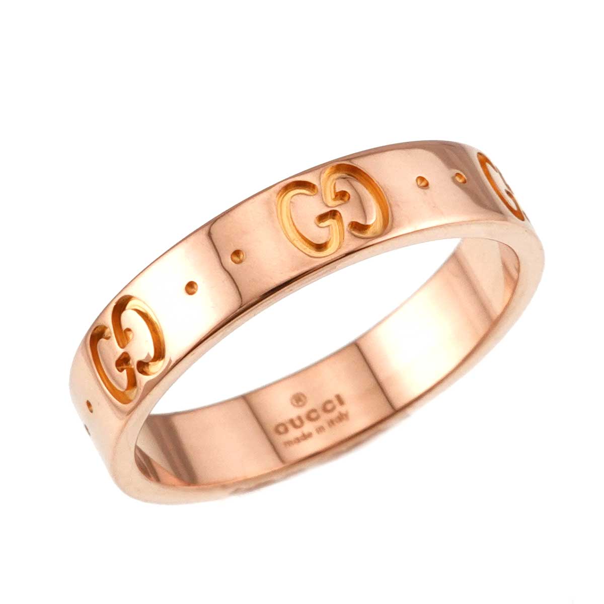 Icon Ring 18K PG Pink Gold 750 Size13 6(US)