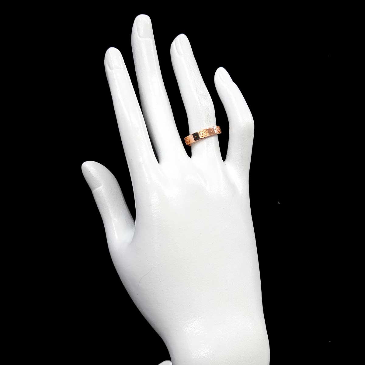 Icon Ring 18K PG Pink Gold 750 Size13 6(US)