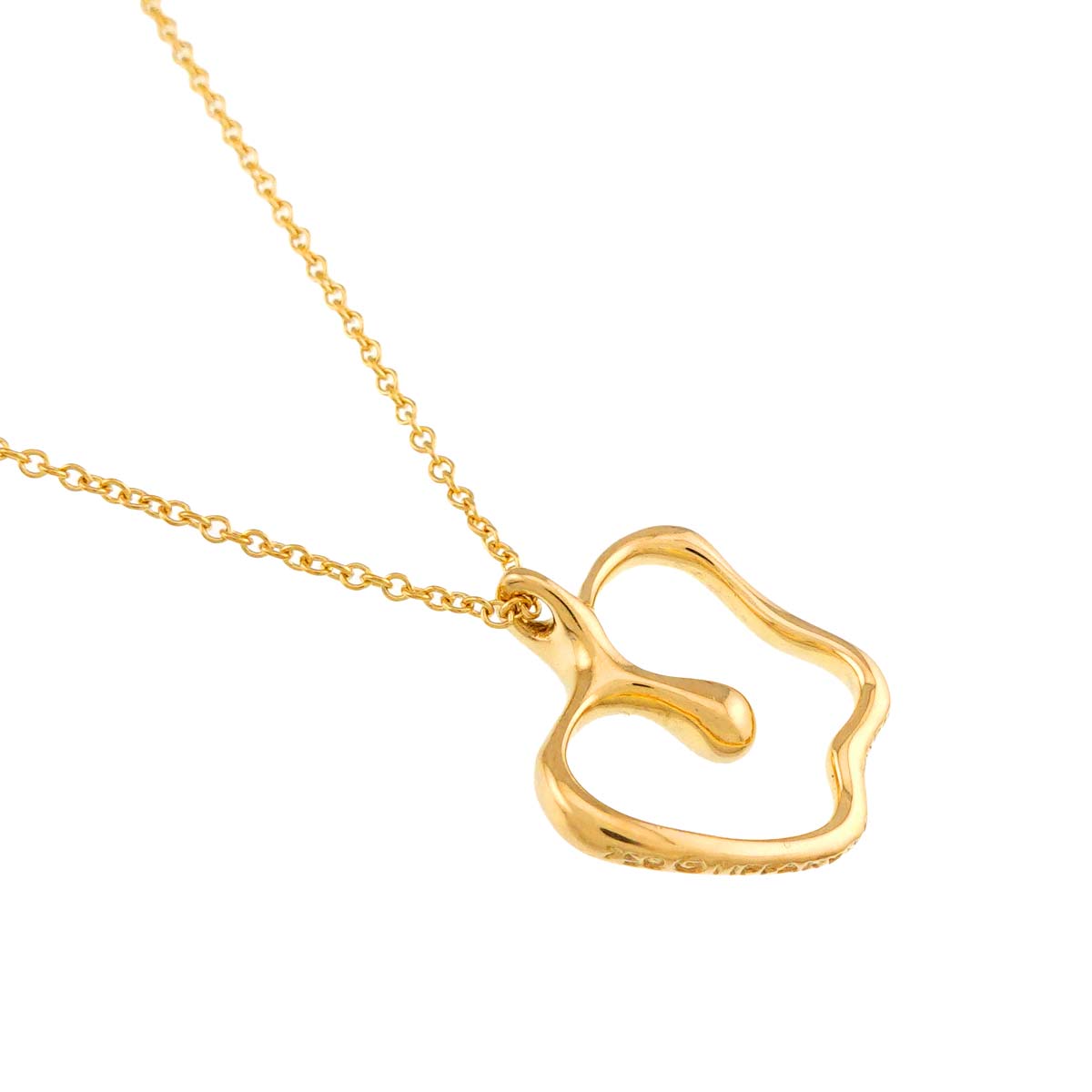 Apple motif Necklace 18K Yellow Gold 750