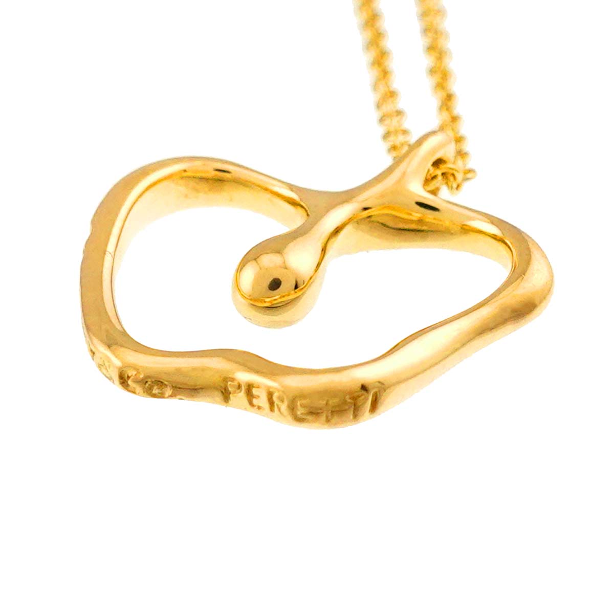 Apple motif Necklace 18K Yellow Gold 750