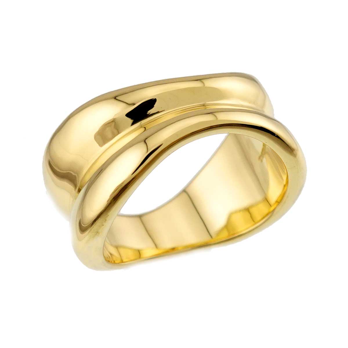 Ring 18K Yellow Gold 750 Size6(US)