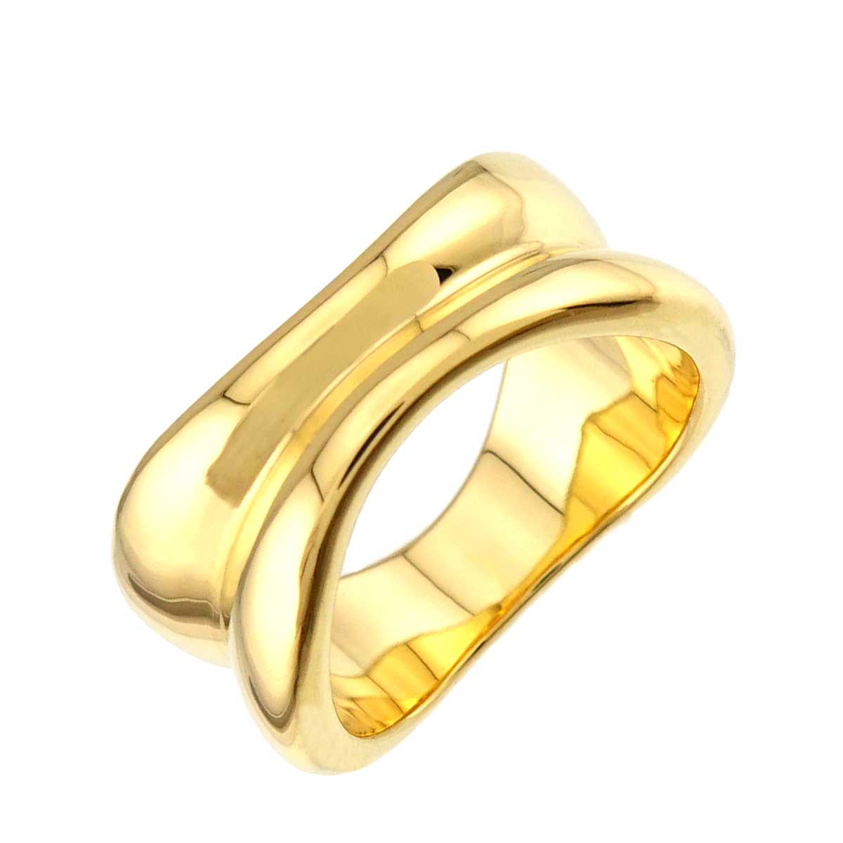 Ring 18K Yellow Gold 750 Size6(US)