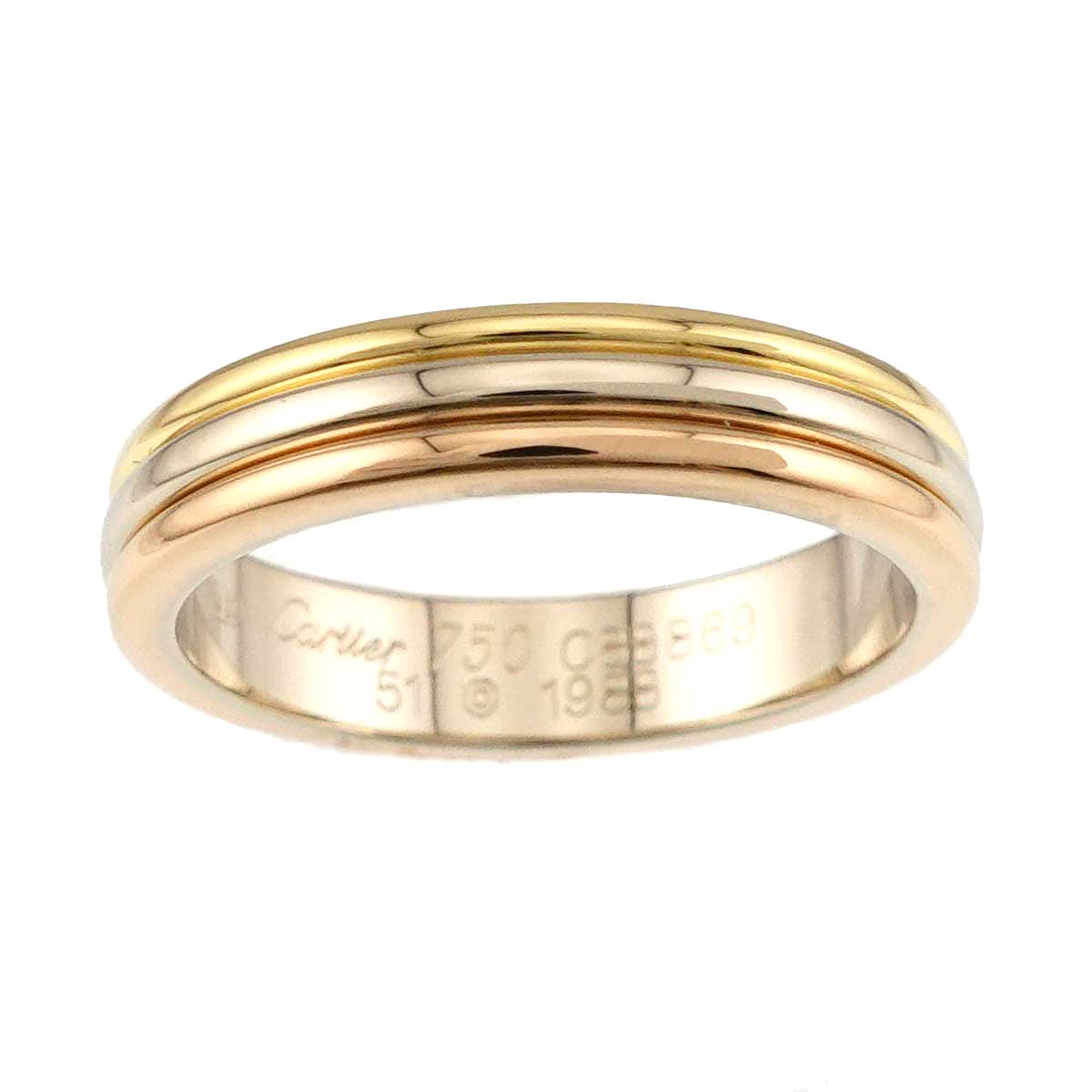 Vendome Ring 18K YG WG PG 750 size51 5.25-5.5(US)