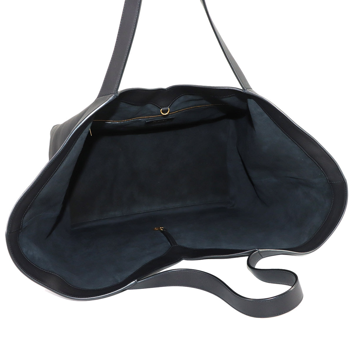 Y Tote Bag Leather Black 817602 Purse