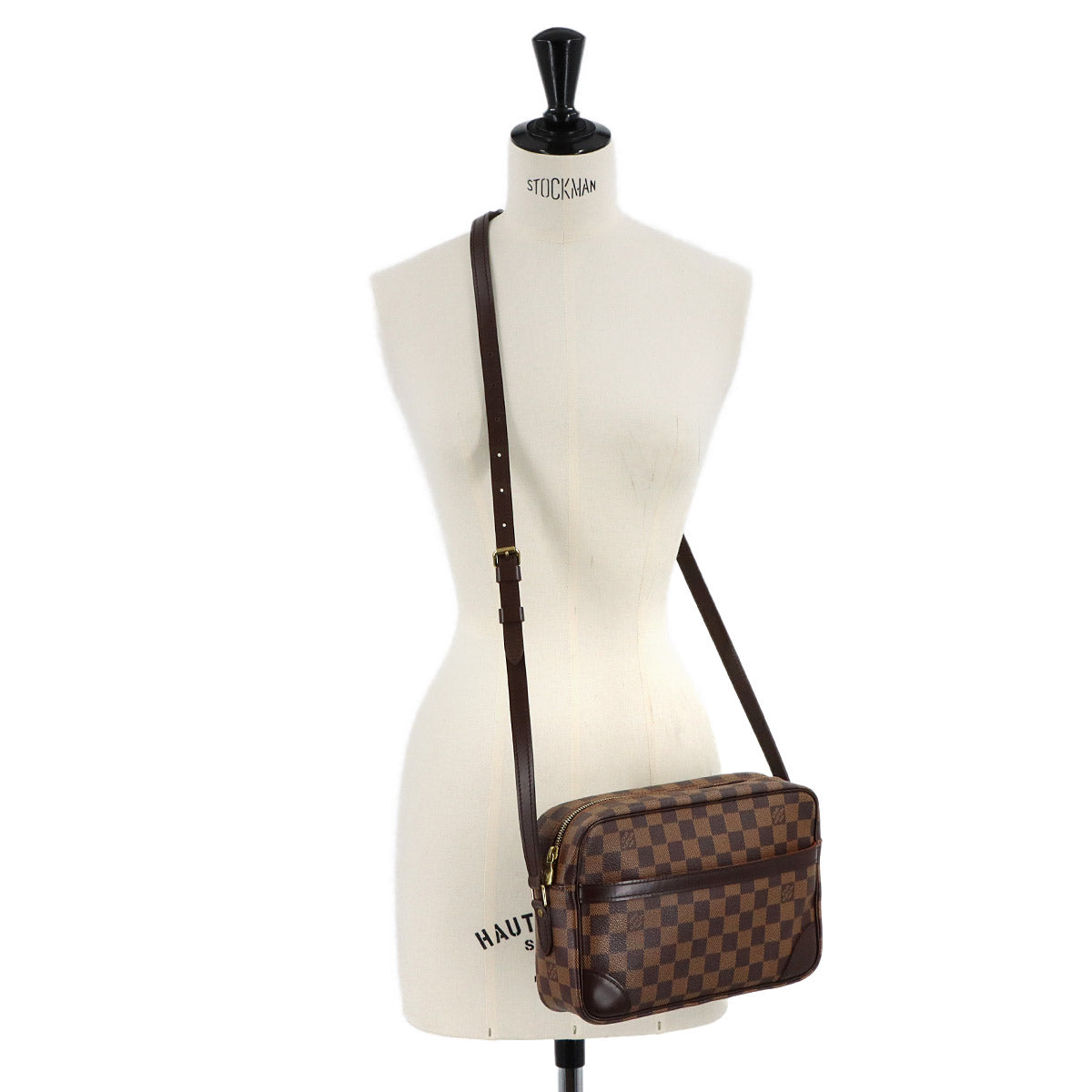 Damier Trocadero 27 SPO Shoulder Bag Ebene N48085 Purse