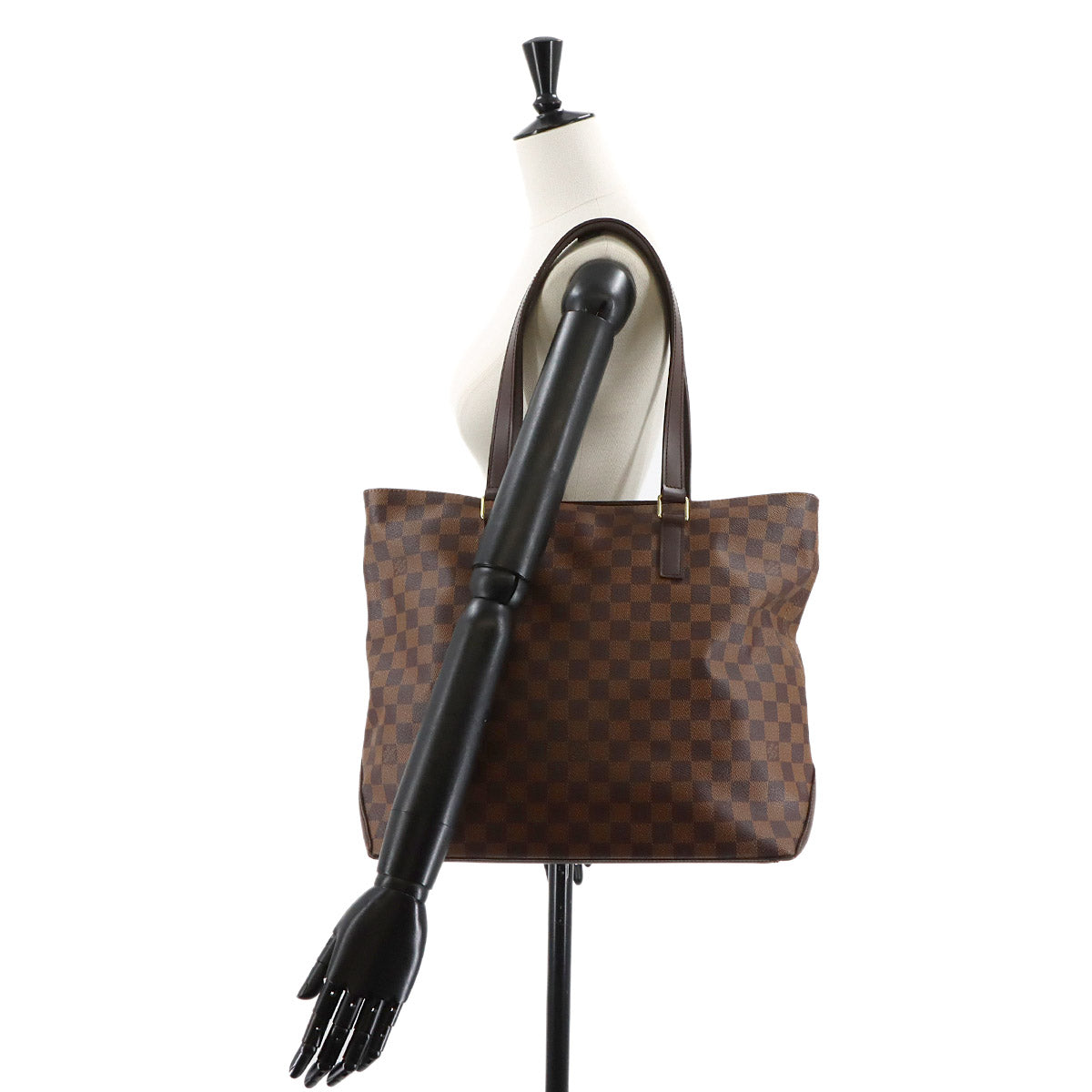 Damier Cavas mezzo SPO Tote Bag Ebene N51152 Purse
