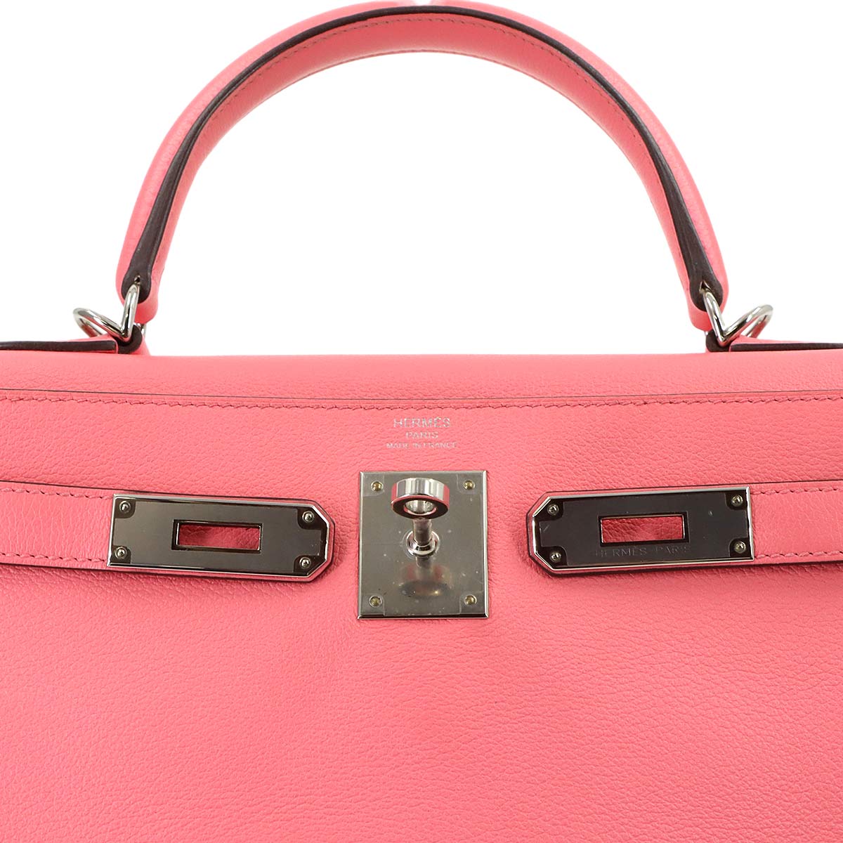 Kelly 28 Verso 2way Hand Shoulder Bag Ever color Rose Dete