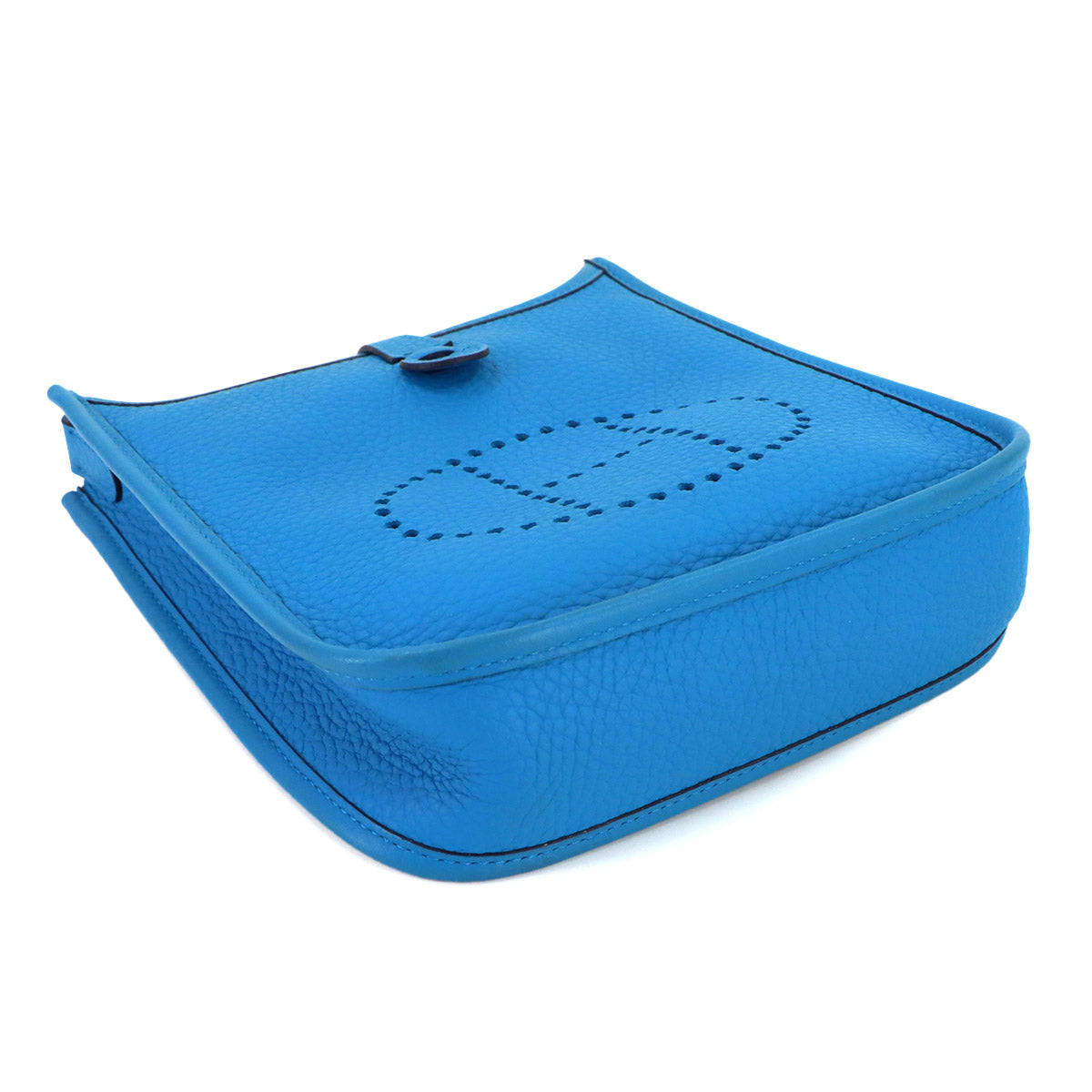 Evelyne Amazone TPM Shoulder Bag Taurillon Clemence Bleu Frida