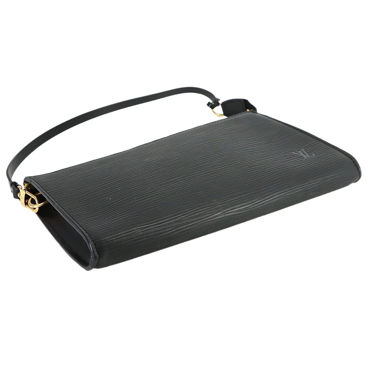 Epi Pochette Accessoires Hand Bag Black M52942