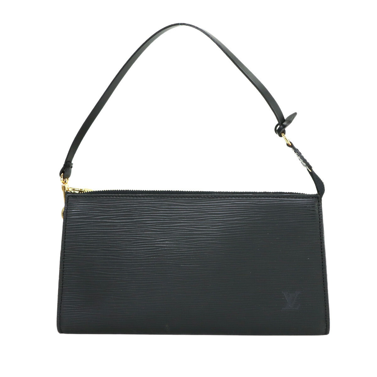 Epi Pochette Accessoires Hand Bag Black M52942