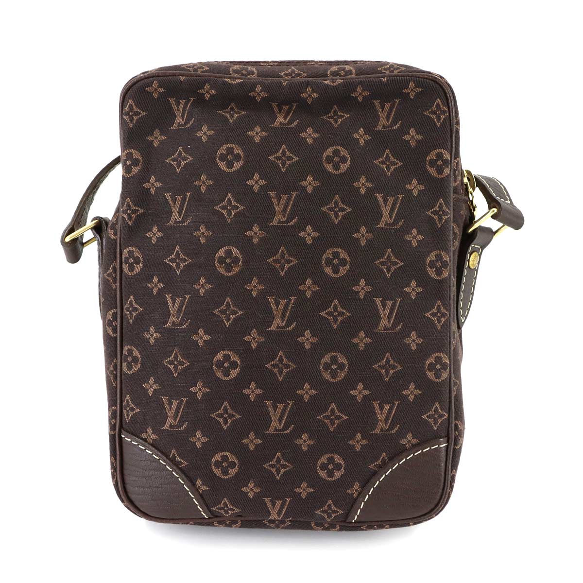 Monogram Mini Lin Danube Shoulder Bag Canvas M95228 Purse