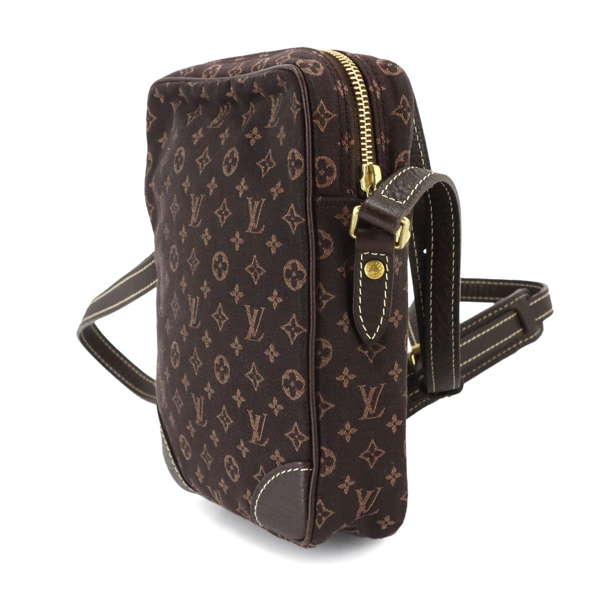 Monogram Mini Lin Danube Shoulder Bag Canvas M95228 Purse