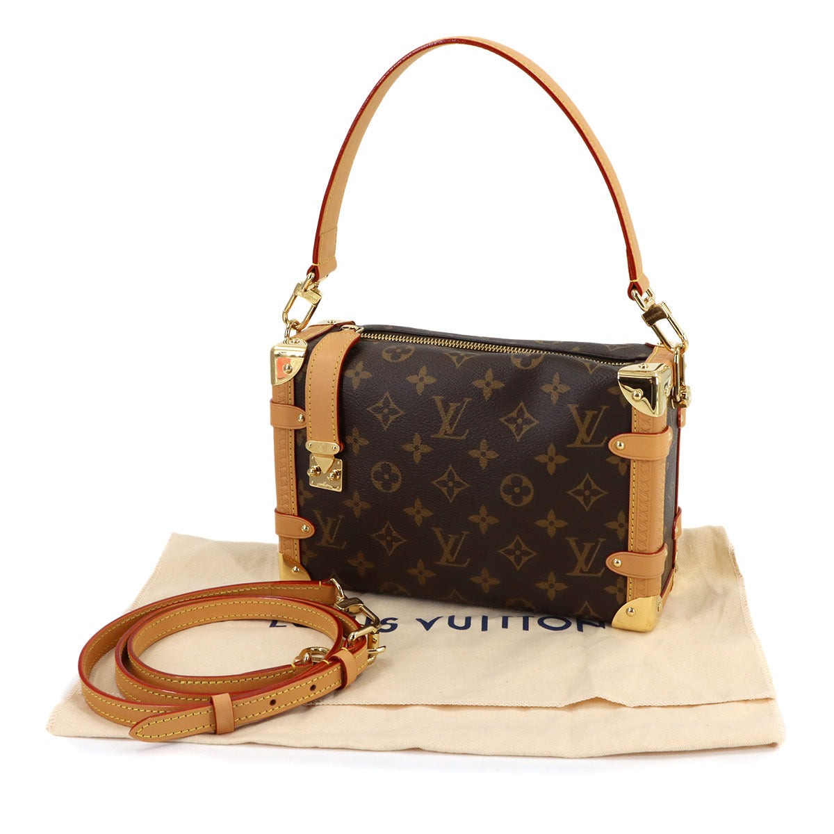 Monogram Side Trunk MM Hand Shoulder Bag M46358