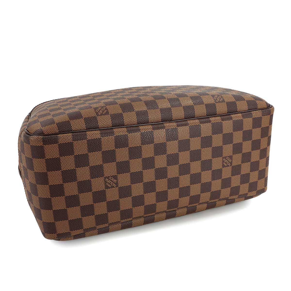 Damier Deauville SPO Hand Bag Ebene N47272 Brown Purse