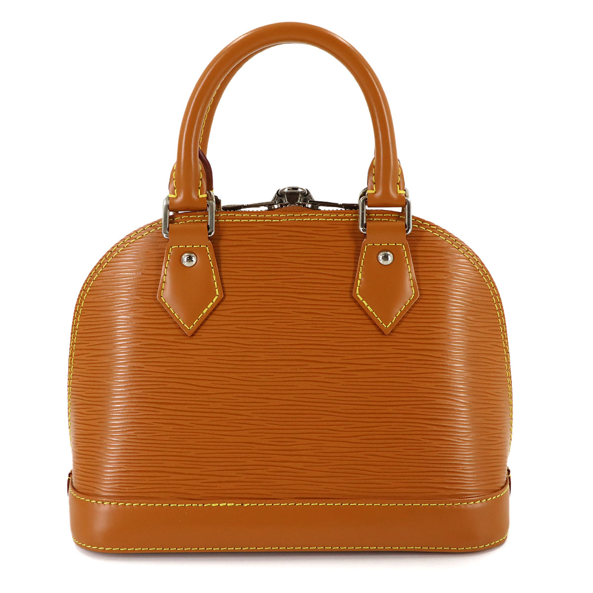 Epi Alma BB Hand Shoulder Bag Leather Honey glod M57540