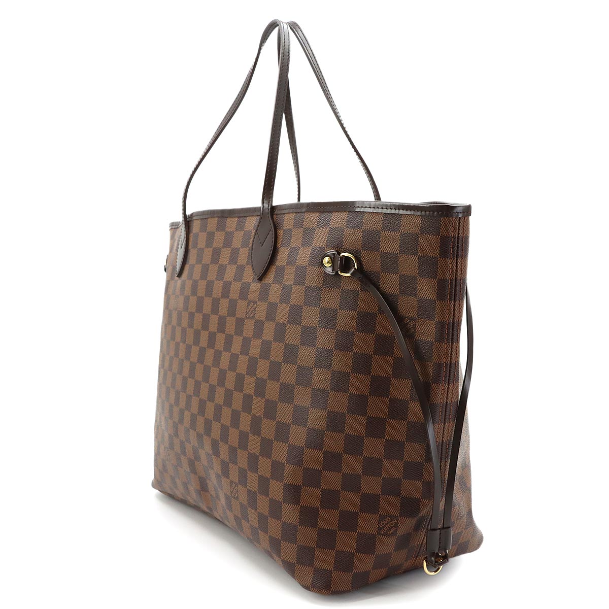 Damier Neverfull GM Tote Bag Ebene Cerise N51106 Purse