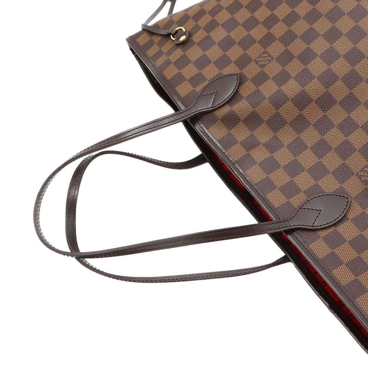 Damier Neverfull GM Tote Bag Ebene Cerise N51106 Purse