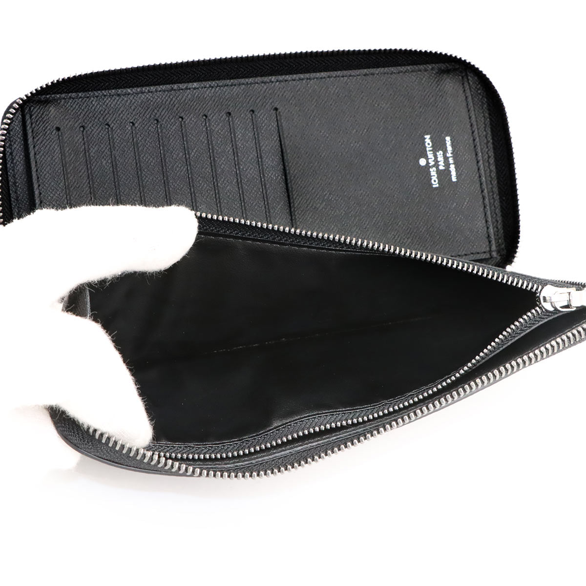Monogram Eclipse Zippy Wallet Vertical Black M62295