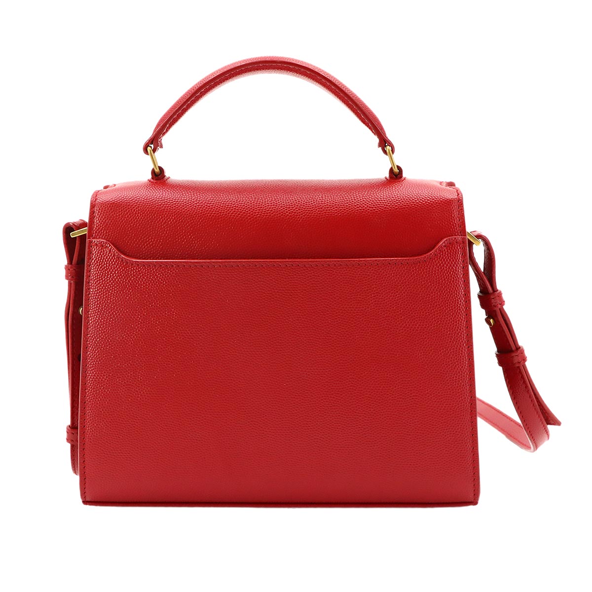 Cassandra Top handle Mini Hand Shoulder Bag Red 602716