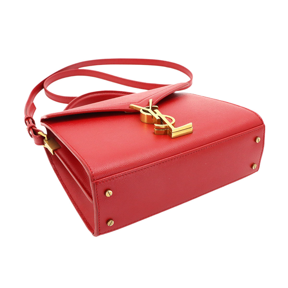Cassandra Top handle Mini Hand Shoulder Bag Red 602716