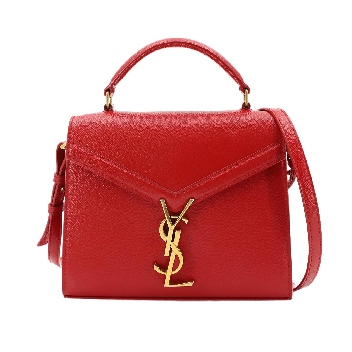 Cassandra Top handle Mini Hand Shoulder Bag Red 602716